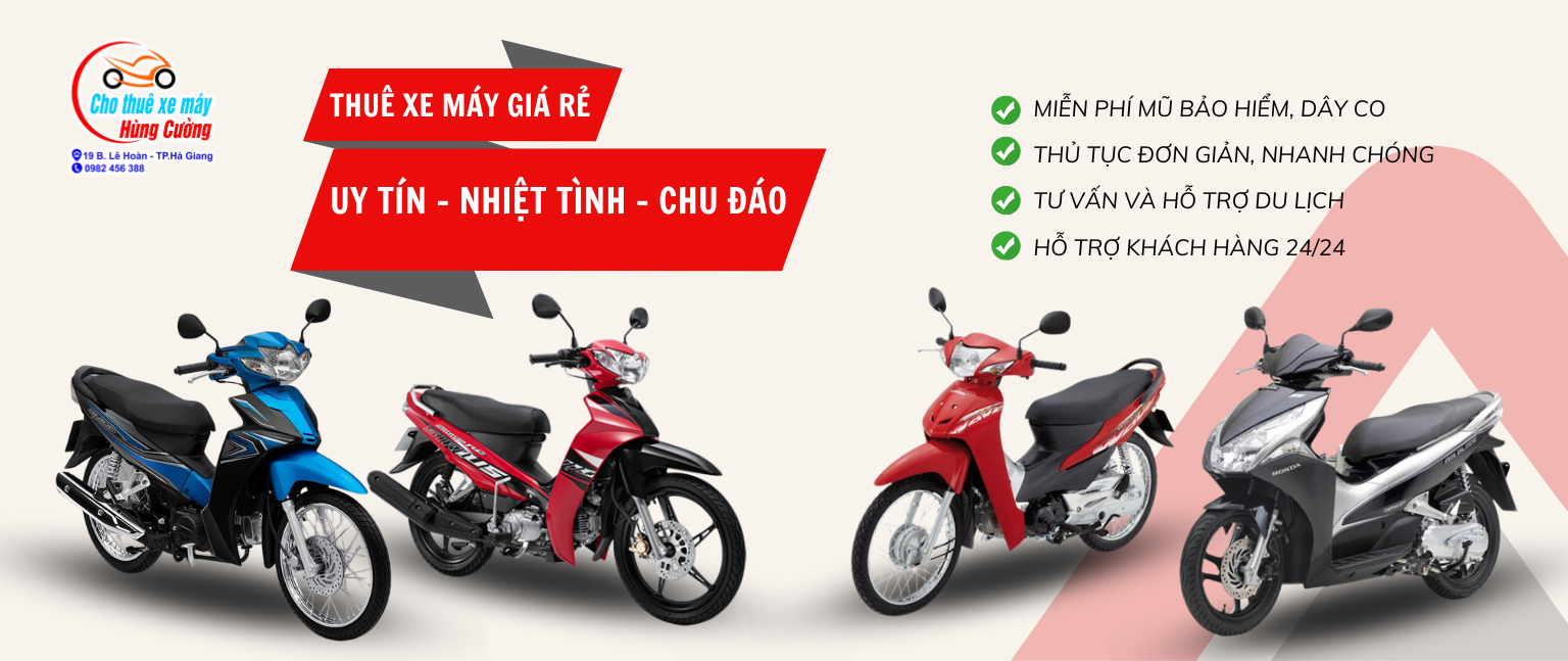 cho thuê xe máy Hà Giang