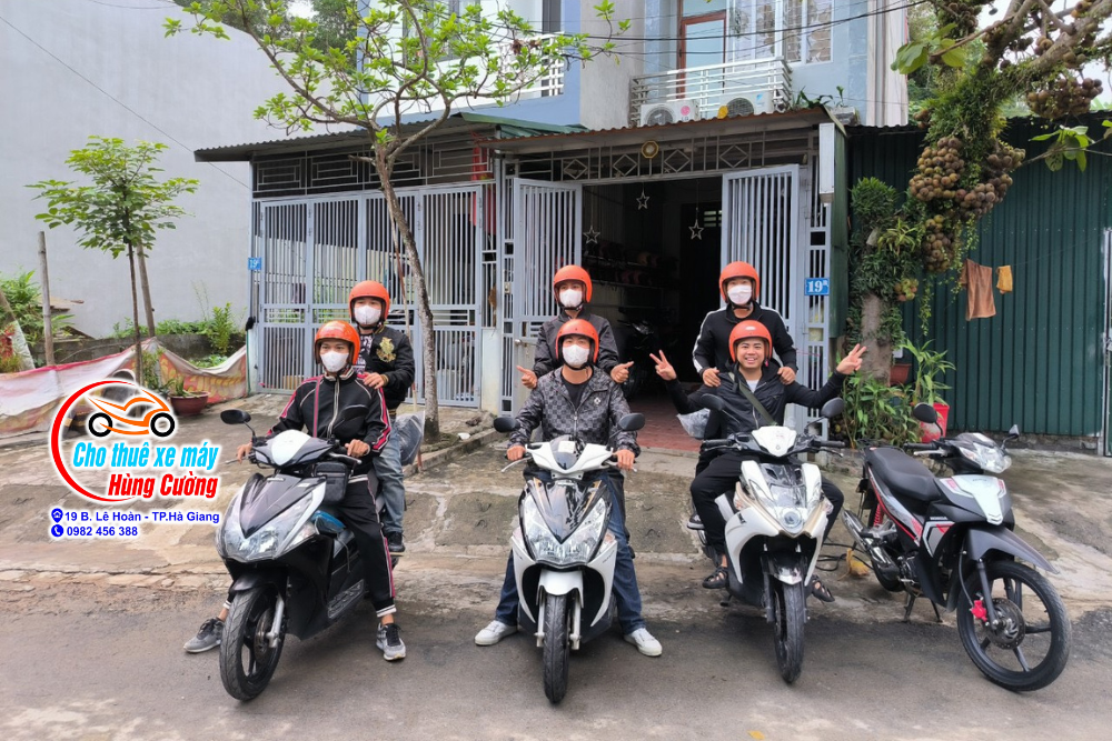 cho thuê xe máy Hà Giang