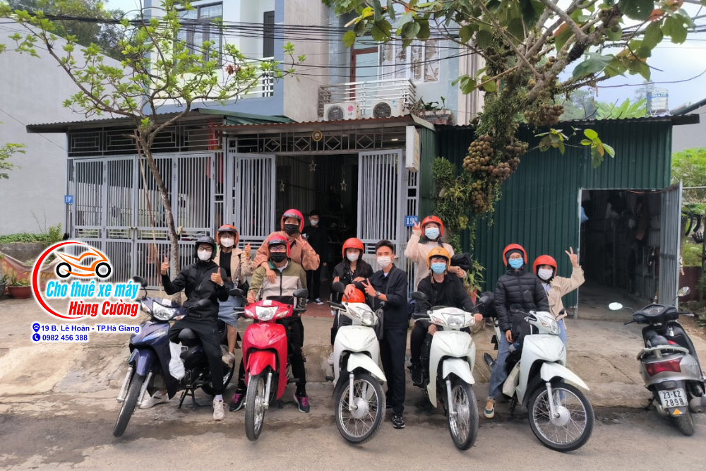 cho thuê xe máy Hà Giang