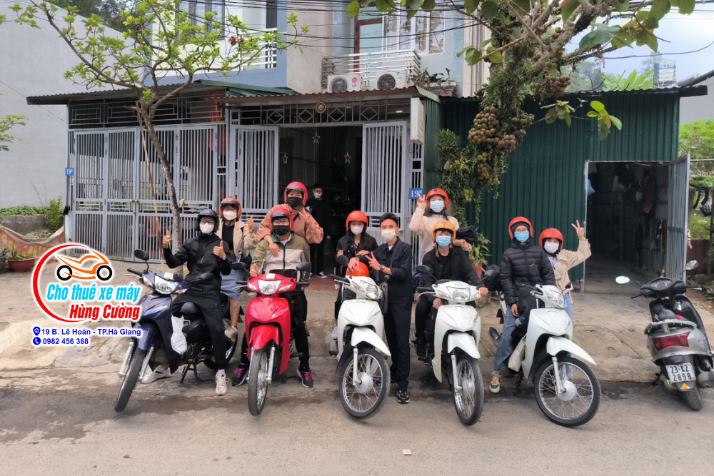 cho thuê xe máy Hà Giang