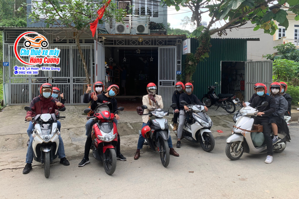 cho thuê xe máy Hà Giang