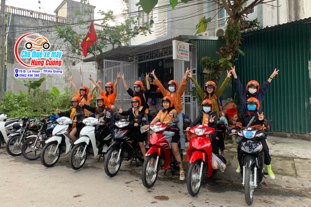 cho thuê xe máy Hà Giang