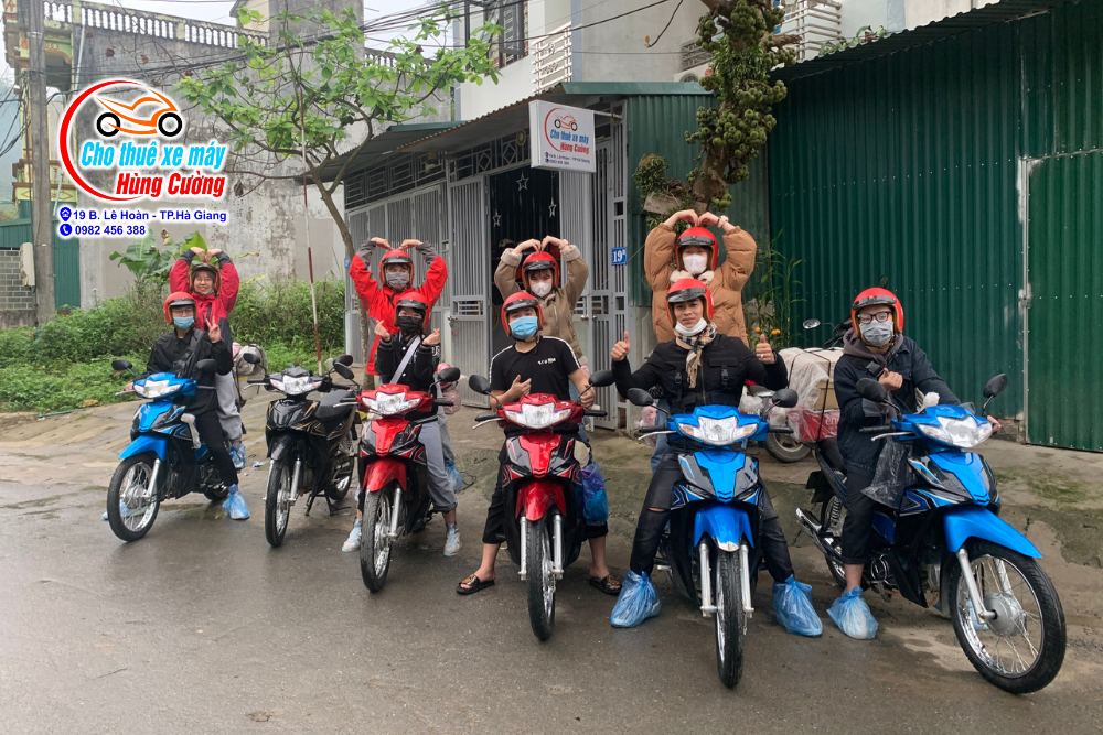 cho thuê xe máy Hà Giang