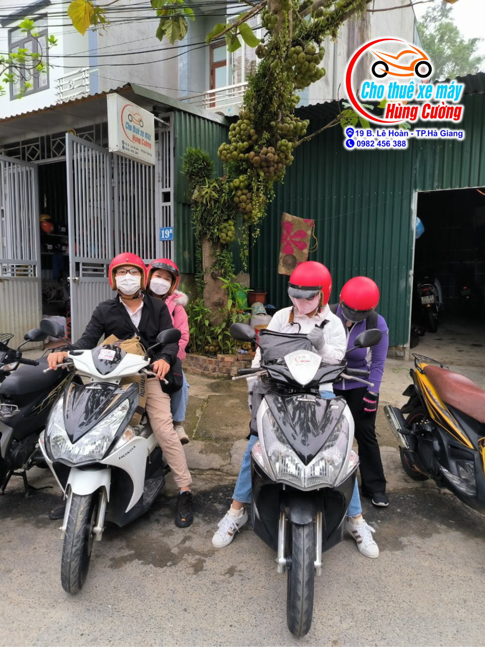 cho thuê xe máy Hà Giang