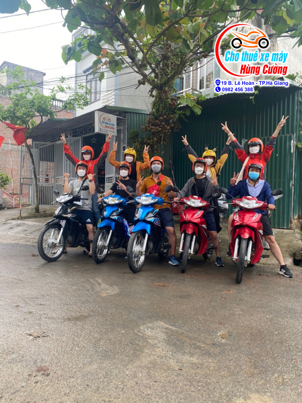 cho thuê xe máy Hà Giang