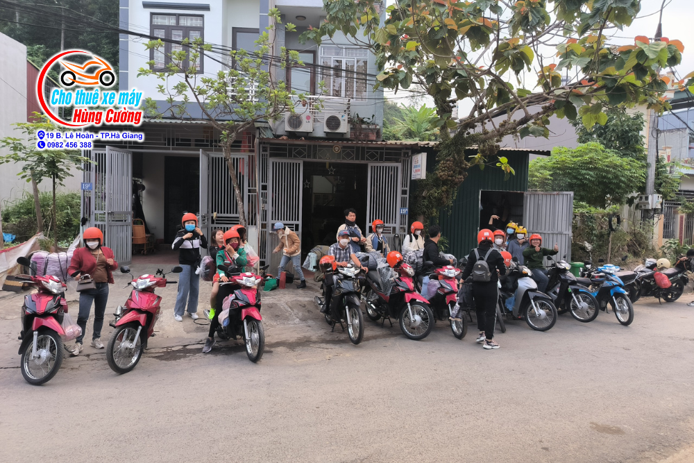 cho thuê xe máy Hà Giang