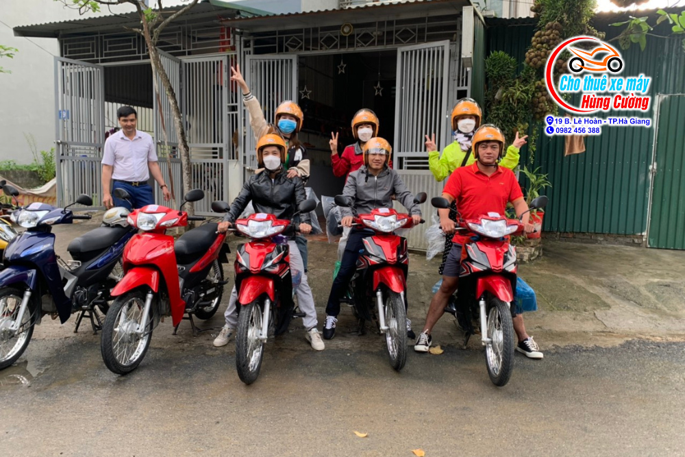 cho thuê xe máy Hà Giang