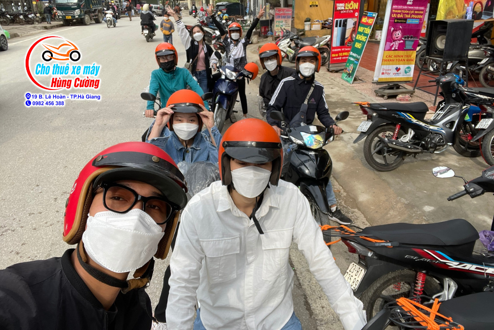 cho thuê xe máy Hà Giang
