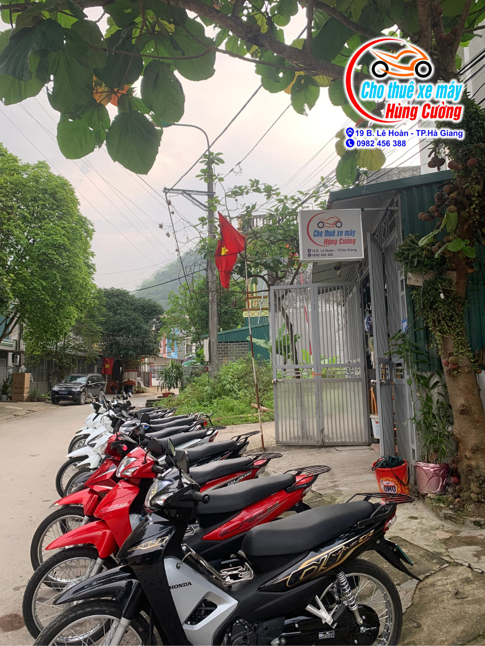 cho thuê xe máy Hà Giang